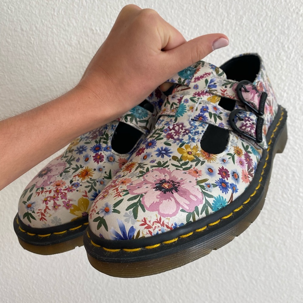 Floral Dr. Martens